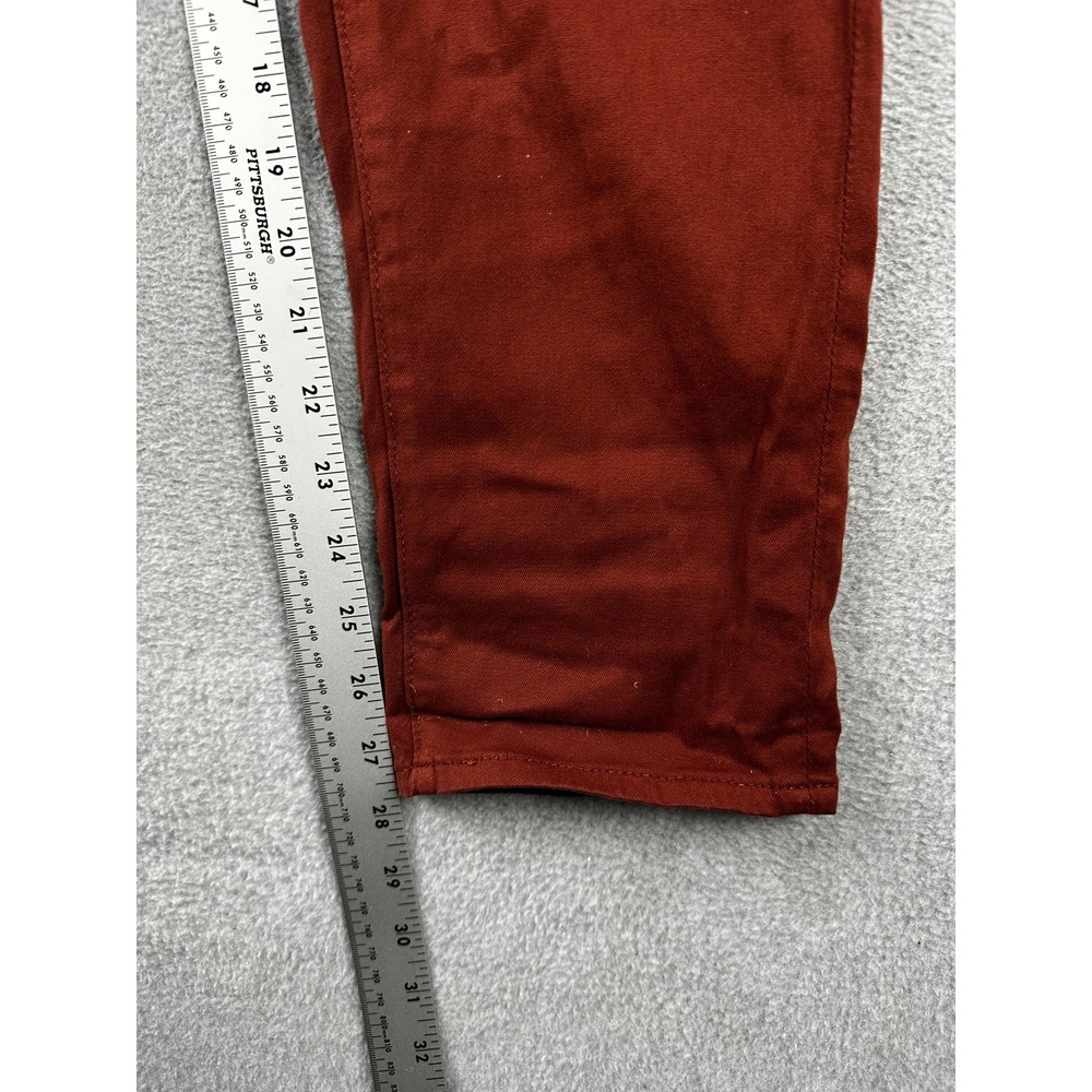 AG Adriano Goldschmied Caden Pants Womens 25 Rust Stretch Tailored Chino SBW1613 - Picture 8 of 12